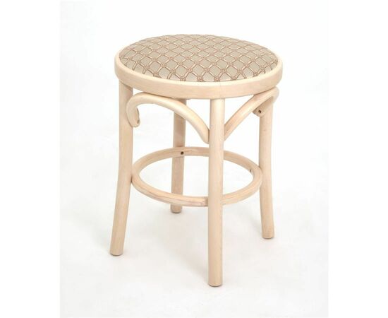 Табурет Венский мягкий (беленый дуб, ткань 1 beige), изображение 4 | Интернет магазин мебели и декора LifeDekor