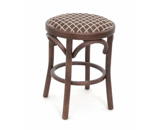 Табурет Венский мягкий (темный тон, ткань 3 brown) | Интернет магазин мебели и декора LifeDekor