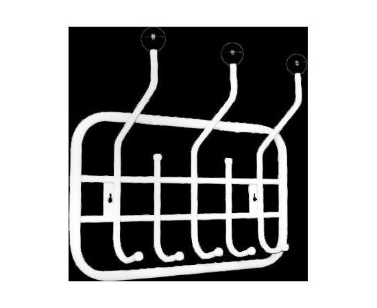 Вешалка настенная ТС-1 (Белый) | Интернет магазин мебели и декора LifeDekor