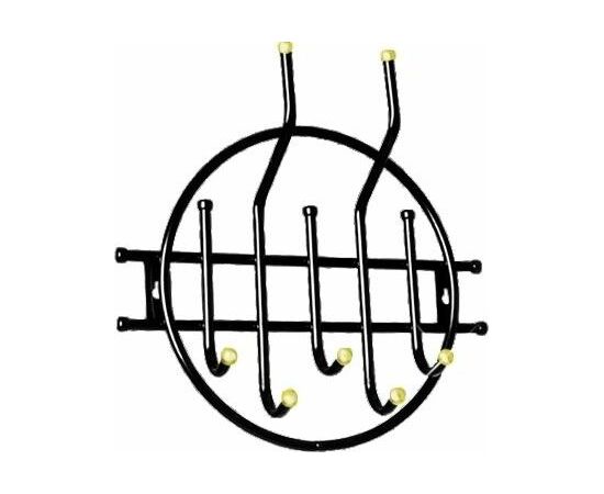 Вешалка настенная Силуэт (Черный) | Интернет магазин мебели и декора LifeDekor