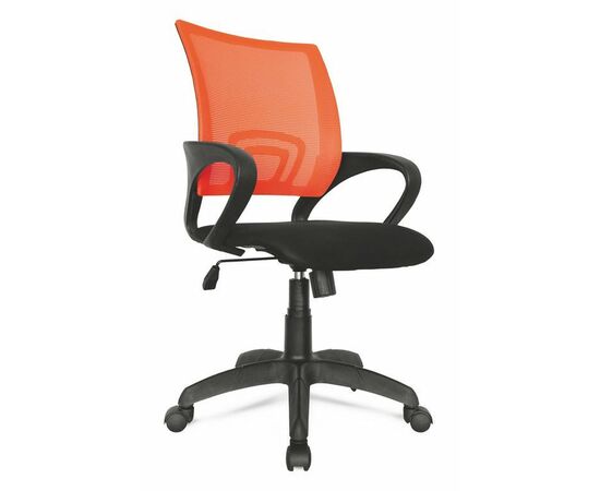Офисное кресло Формула с оранжевой спинкой из сетки | Интернет магазин мебели и декора LifeDekor