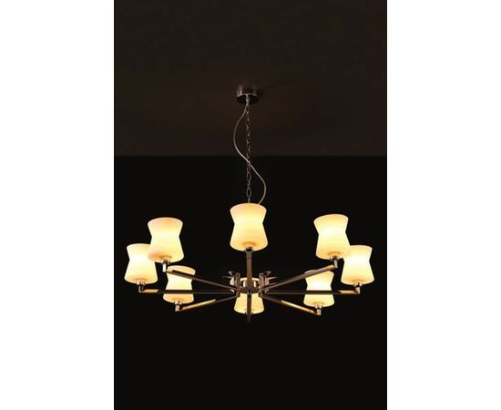 Люстра арт. 3082 (Е14, 8х40W) Белый | Интернет магазин мебели и декора LifeDekor