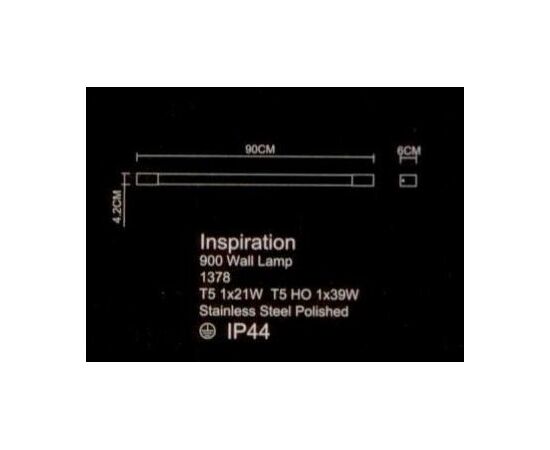 Настенная лампа арт. 1378 (Т5, 1х21W), изображение 2 | Интернет магазин мебели и декора LifeDekor