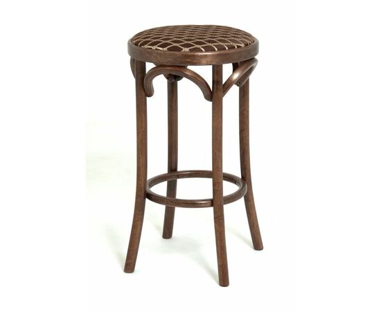 Табурет барный 650 Венский мягкий (темный тон, ткань 3 brown) | Интернет магазин мебели и декора LifeDekor