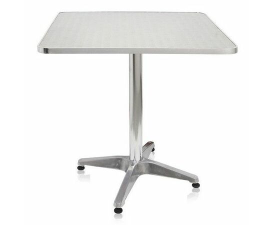 Стол квадратный 3126-LFT silver (70х70) 2й СОРТ | Интернет магазин мебели и декора LifeDekor