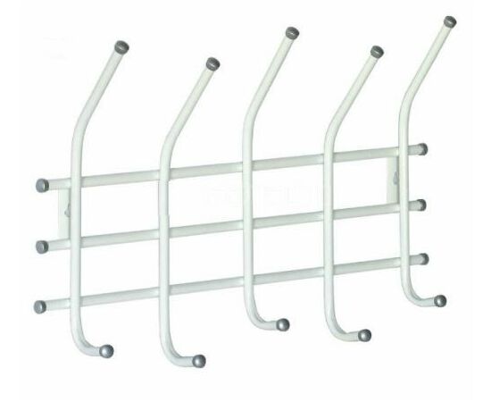 Вешалка настенная 500 (Белый) | Интернет магазин мебели и декора LifeDekor