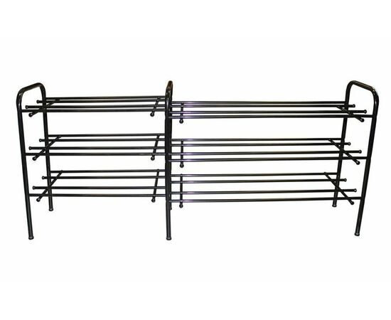 Подставка для обуви ПО - 3/120 (черный) | Интернет магазин мебели и декора LifeDekor