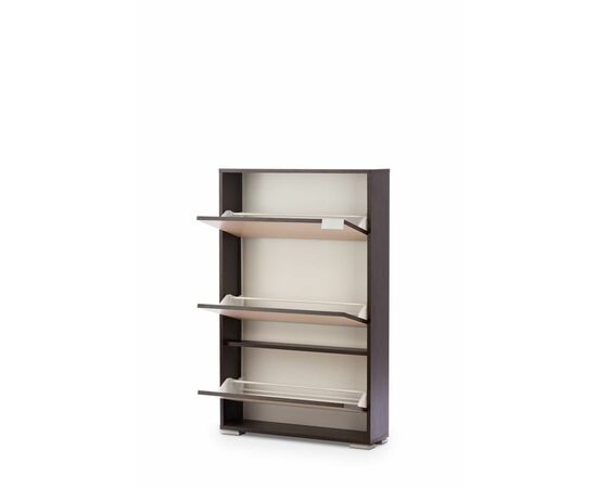 Обувница ВИВА-3 (Венге/Беленый дуб), изображение 2 | Интернет магазин мебели и декора LifeDekor