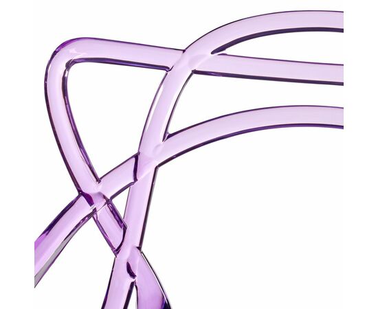 Стул Masters прозрачный сиреневый, изображение 5 | Интернет магазин мебели и декора LifeDekor