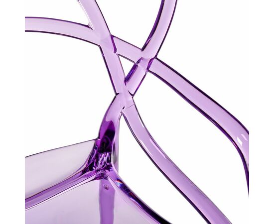 Стул Masters прозрачный сиреневый, изображение 6 | Интернет магазин мебели и декора LifeDekor