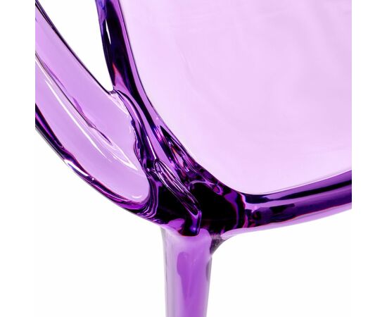Стул Masters прозрачный сиреневый, изображение 7 | Интернет магазин мебели и декора LifeDekor