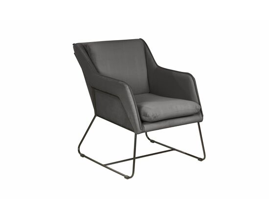Кресло Alex, бархат антрацит 14 | Интернет магазин мебели и декора LifeDekor