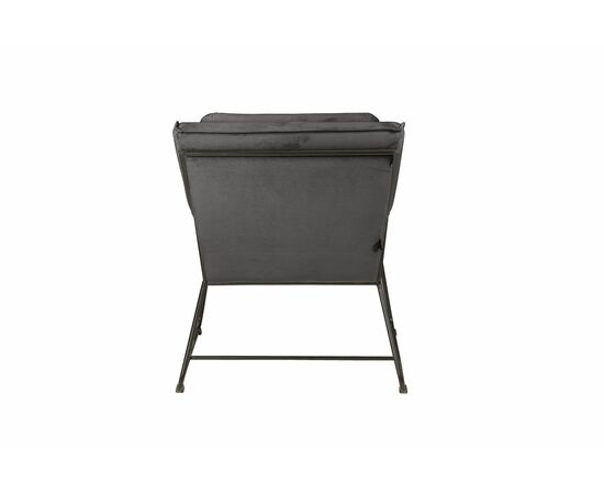 Кресло Alex, бархат антрацит 14, изображение 3 | Интернет магазин мебели и декора LifeDekor