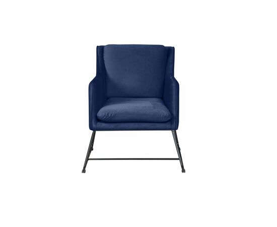 Кресло Alex, бархат синий 29, изображение 2 | Интернет магазин мебели и декора LifeDekor