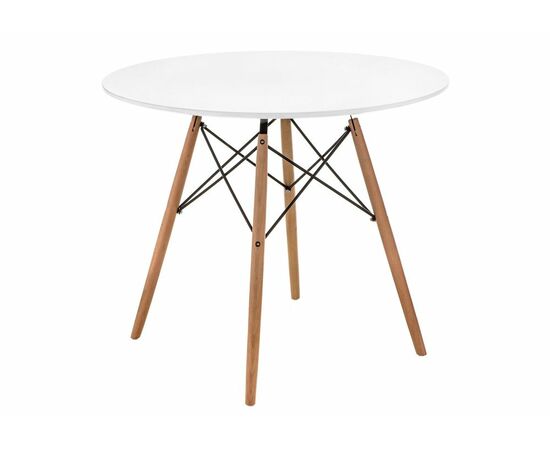 Стол деревянный Table 90 white / wood | Интернет магазин мебели и декора LifeDekor