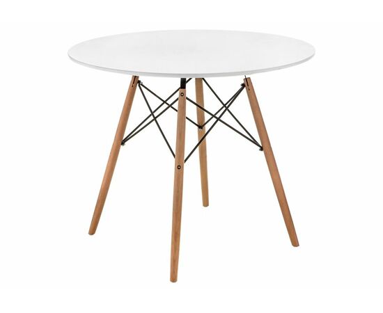 Стол деревянный Table 90 white / wood, изображение 2 | Интернет магазин мебели и декора LifeDekor
