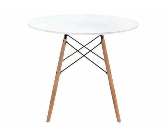 Стол деревянный Table 90 white / wood, изображение 3 | Интернет магазин мебели и декора LifeDekor