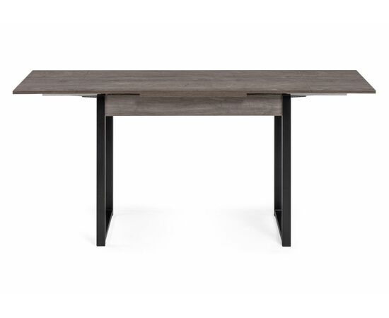 Стол деревянный Форли 110(170)х67х77 рошелье / черный матовый, изображение 3 | Интернет магазин мебели и декора LifeDekor