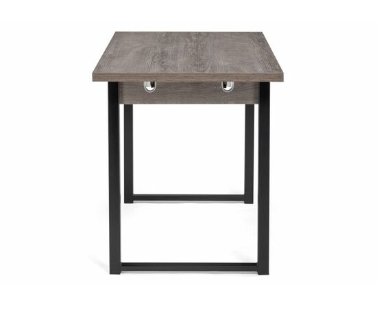 Стол деревянный Форли 110(170)х67х77 рошелье / черный матовый, изображение 4 | Интернет магазин мебели и декора LifeDekor