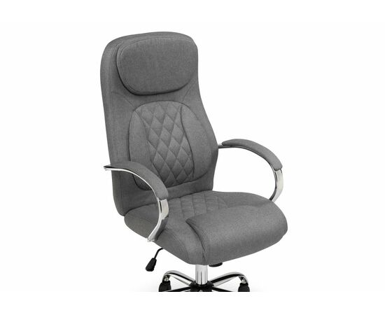 Компьютерное кресло Tron gray fabric, изображение 6 | Интернет магазин мебели и декора LifeDekor