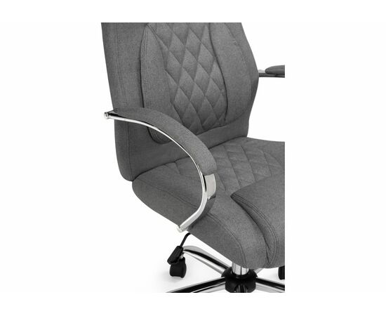 Компьютерное кресло Tron gray fabric, изображение 7 | Интернет магазин мебели и декора LifeDekor