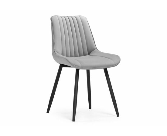 Стул Седа светло-серый / черный | Интернет магазин мебели и декора LifeDekor