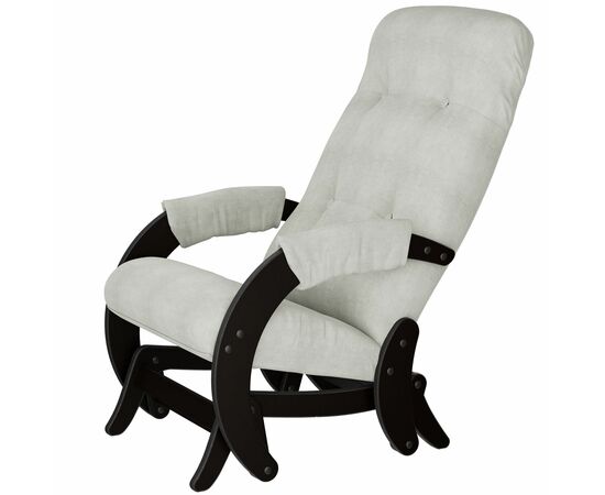 Кресло-маятник Модель 68 Ткань верона лайт грей, каркас венге | Интернет магазин мебели и декора LifeDekor