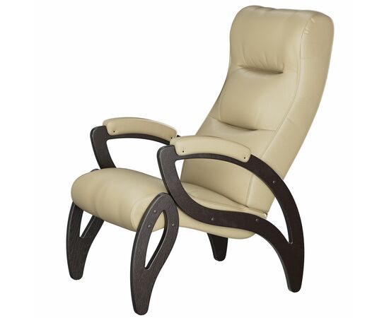 Кресло для отдыха Весна Компакт экокожа EVA2, каркас венге | Интернет магазин мебели и декора LifeDekor