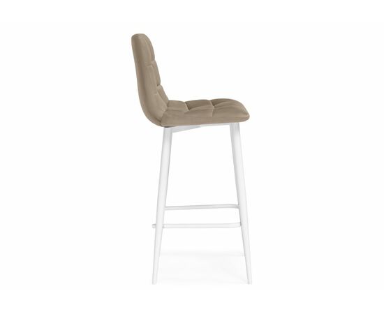 Барный стул Чилли К бежевый / белый, изображение 3 | Интернет магазин мебели и декора LifeDekor