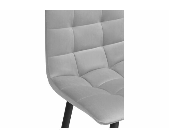 Барный стул Чилли К светло-серый / черный, изображение 6 | Интернет магазин мебели и декора LifeDekor