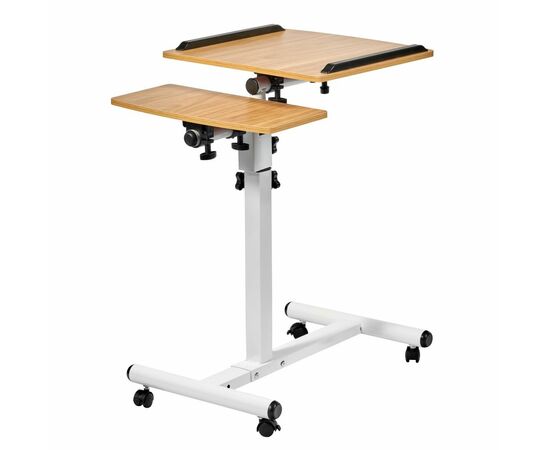 Стол многофункциональный Palma 60x40x62-96см, светлое дерево, белый | Интернет магазин мебели и декора LifeDekor