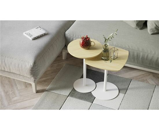 Комплект журнальных столов "Старк" (Дуб янтарный), изображение 6 | Интернет магазин мебели и декора LifeDekor