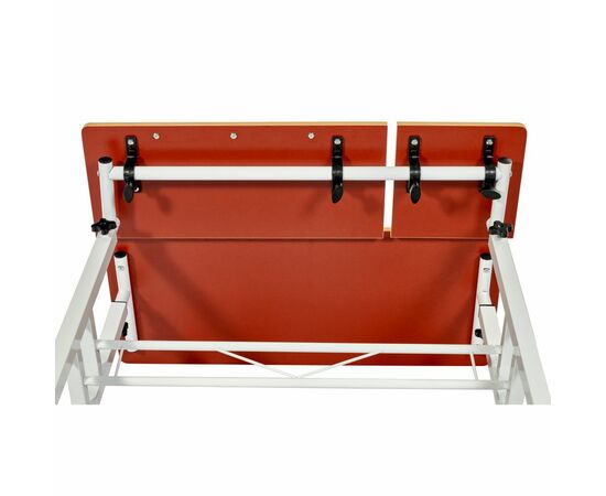 Стол многофункциональный Shuttle 80х58х80-130см, светлое дерево, белый, изображение 9 | Интернет магазин мебели и декора LifeDekor