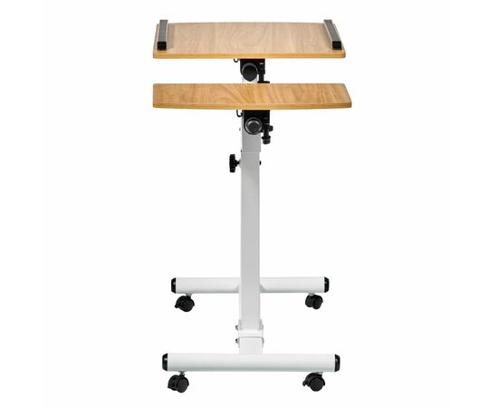 Стол многофункциональный Palma 60x40x62-96см, светлое дерево, белый, изображение 3 | Интернет магазин мебели и декора LifeDekor