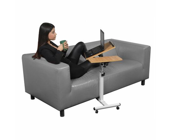 Стол многофункциональный Palma 60x40x62-96см, светлое дерево, белый, изображение 15 | Интернет магазин мебели и декора LifeDekor