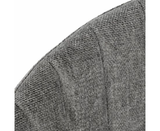 Стул Turin серый вельвет с хромированными ножками, изображение 5 | Интернет магазин мебели и декора LifeDekor