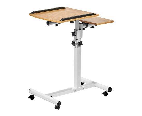 Стол многофункциональный Palma 60x40x62-96см, светлое дерево, белый, изображение 2 | Интернет магазин мебели и декора LifeDekor