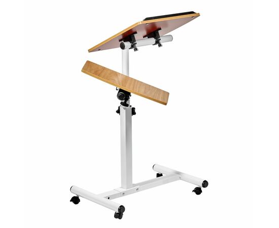 Стол многофункциональный Palma 60x40x62-96см, светлое дерево, белый, изображение 7 | Интернет магазин мебели и декора LifeDekor