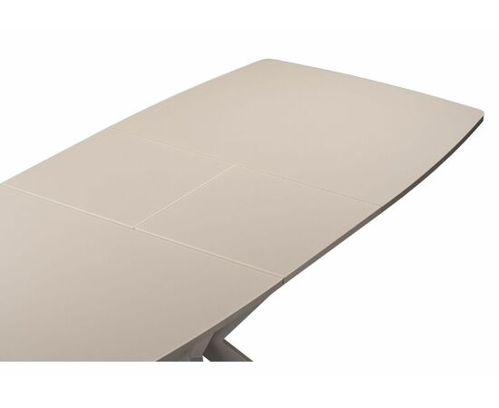 Стол стеклянный Палу латте / капучино, изображение 7 | Интернет магазин мебели и декора LifeDekor