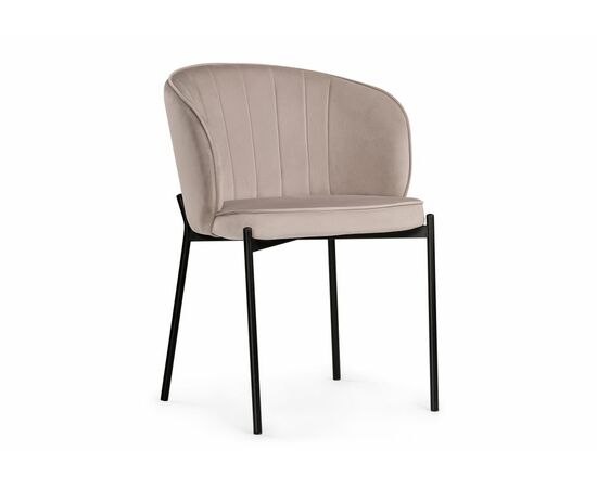 Стул Нейл латте / черный | Интернет магазин мебели и декора LifeDekor