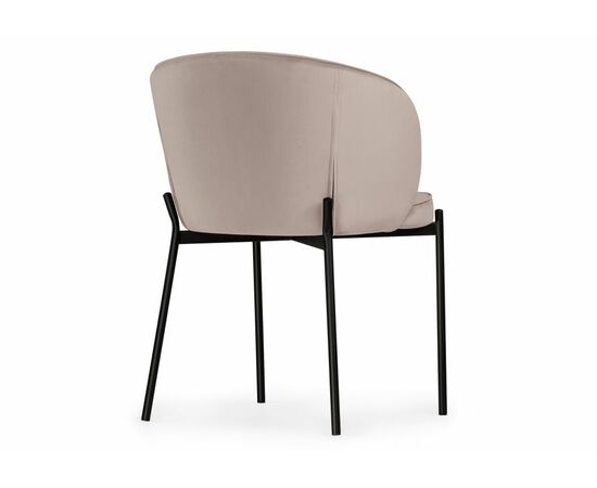 Стул Нейл латте / черный, изображение 4 | Интернет магазин мебели и декора LifeDekor