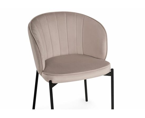 Стул Нейл латте / черный, изображение 5 | Интернет магазин мебели и декора LifeDekor