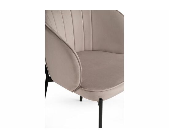 Стул Нейл латте / черный, изображение 6 | Интернет магазин мебели и декора LifeDekor