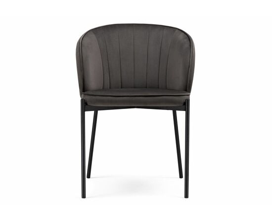 Стул Нейл серый / черный, изображение 2 | Интернет магазин мебели и декора LifeDekor