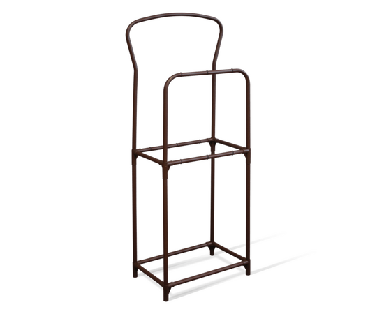 Вешалка для костюма SHT-SUR-3 Sheffilton (коричневый муар/коричневый) | Интернет магазин мебели и декора LifeDekor