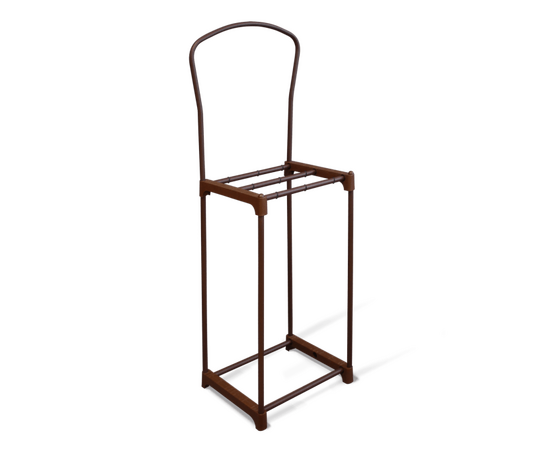 Вешалка для костюма SHT-SUR-4 Sheffilton (коричневый муар/коричневый) | Интернет магазин мебели и декора LifeDekor