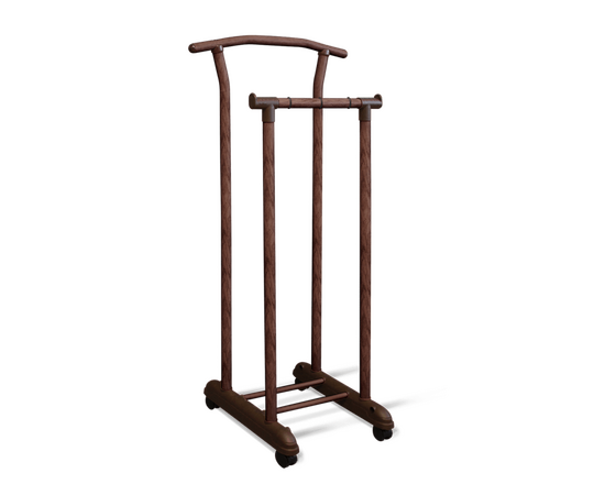 Вешалка для костюма SHT-SUR-5 Sheffilton (темный орех/коричневый) | Интернет магазин мебели и декора LifeDekor