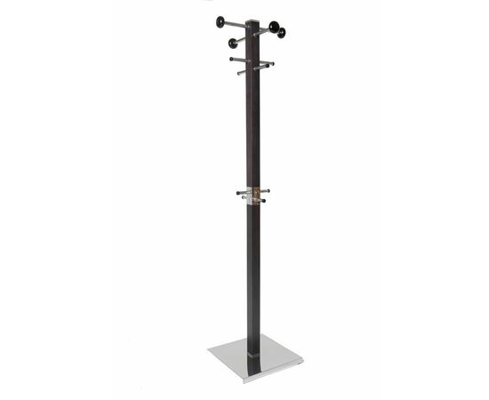 Вешалка напольная "Карина-2" (венге/хром) | Интернет магазин мебели и декора LifeDekor