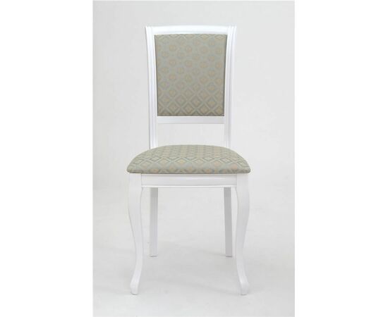 Стул Дионис (Белый/ ткань Santa Izumrud), изображение 4 | Интернет магазин мебели и декора LifeDekor