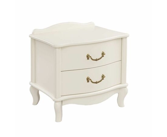 Прикроватная тумбочка Джульетта (2 ящика)  молочный дуб Ls | Интернет магазин мебели и декора LifeDekor